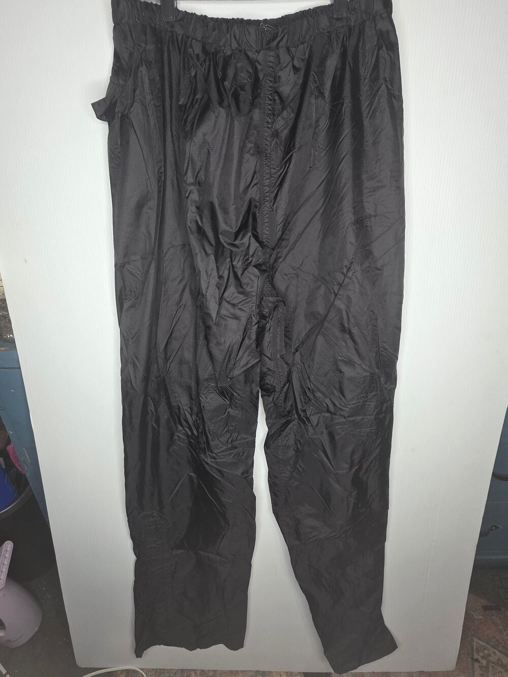 Stearns DryWear Size Large Black Waterproof Nylon Rain Pants Outdoor Gear
